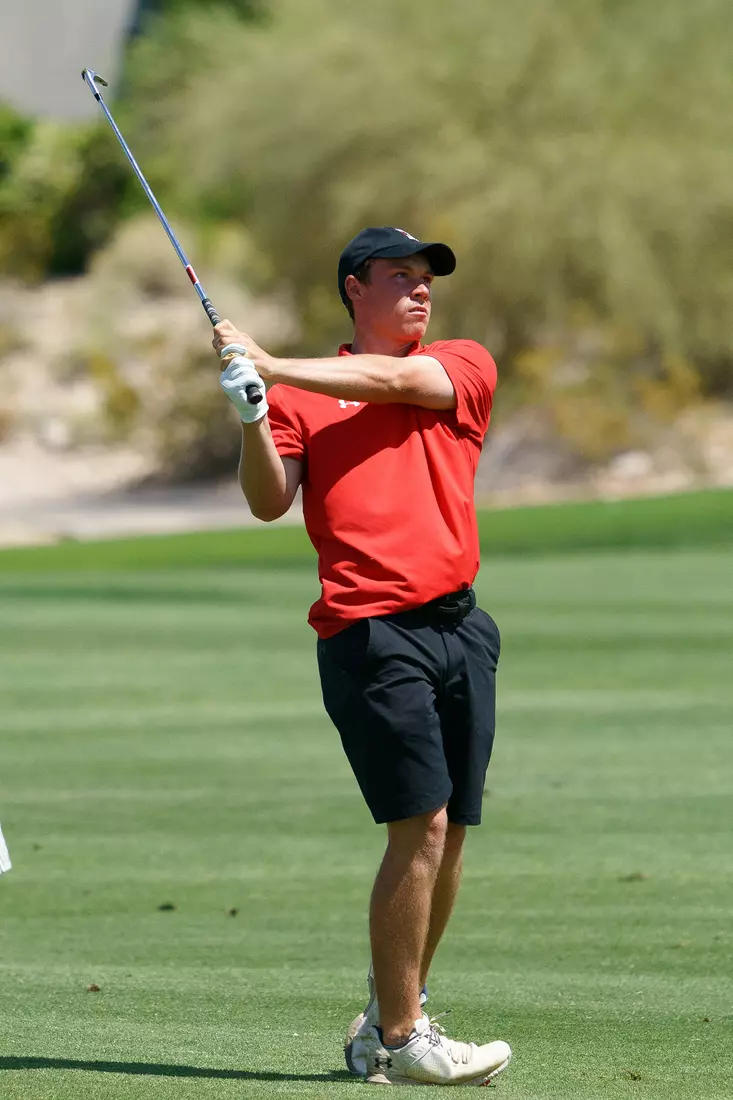 Davidson participates in day three of the 2023 NCAA DI Men’s Golf Championships at Bear’s Best Las Vegas on Wednesday, May 17, 2023 in Las Vegas, Nevada.