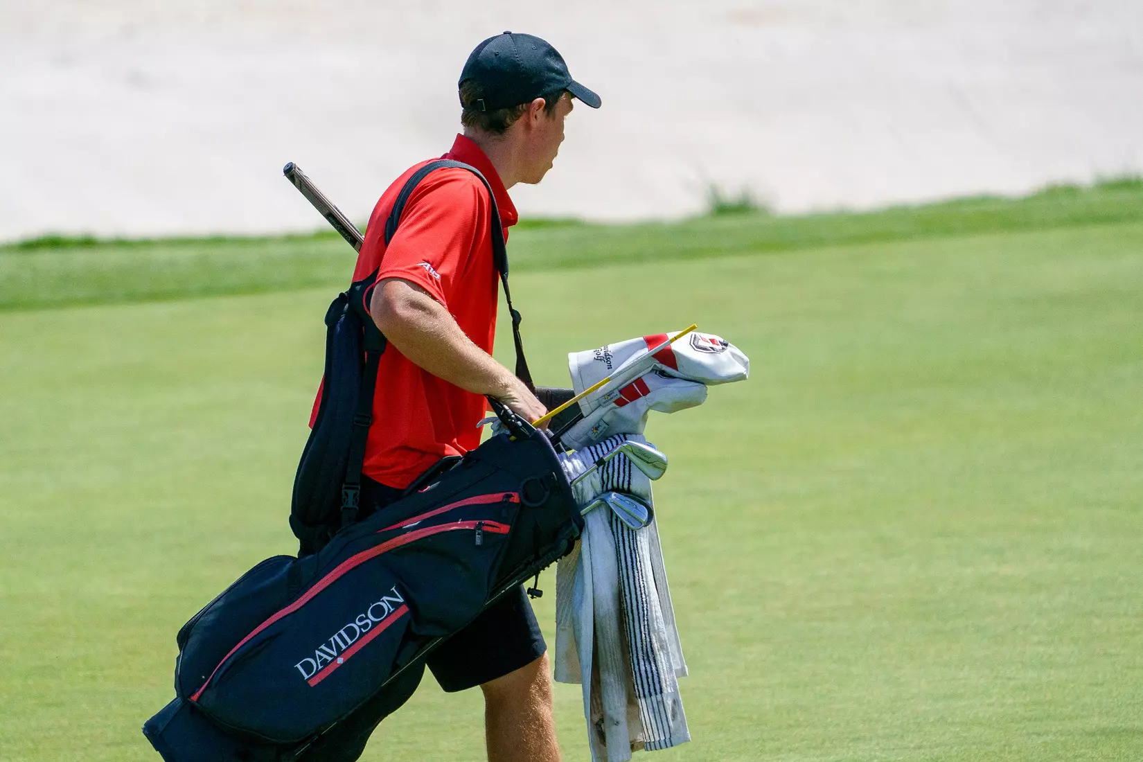 Davidson participates in day three of the 2023 NCAA DI Men’s Golf Championships at Bear’s Best Las Vegas on Wednesday, May 17, 2023 in Las Vegas, Nevada.