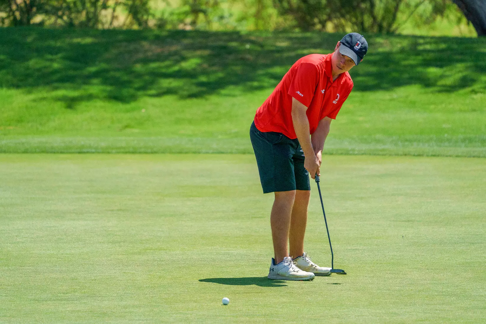Davidson participates in day three of the 2023 NCAA DI Men’s Golf Championships at Bear’s Best Las Vegas on Wednesday, May 17, 2023 in Las Vegas, Nevada.