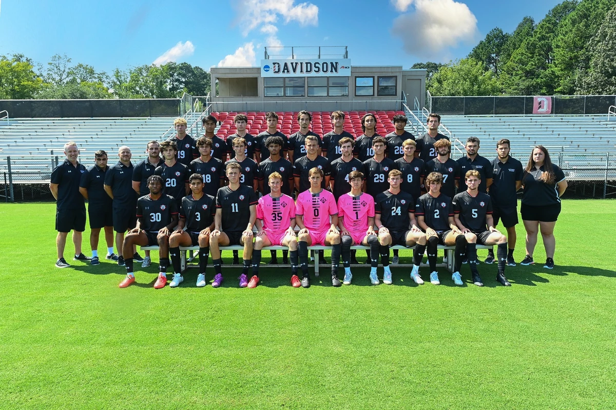 2023 Davidson men's soccer team photo