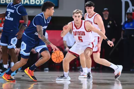 Davidson takes on Rhode Island in A-10 men’s basketball action at Belk Arena on Tuesday, January 09, 2024 in Davidson, North Carolina. Tim Cowie/DavidsonPhotos.com