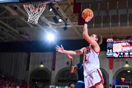 Davidson takes on Rhode Island in A-10 men’s basketball action at Belk Arena on Tuesday, January 09, 2024 in Davidson, North Carolina. Tim Cowie/DavidsonPhotos.com