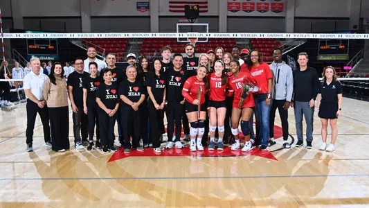 Davidson VB 2024 Senior Day Family & Friends