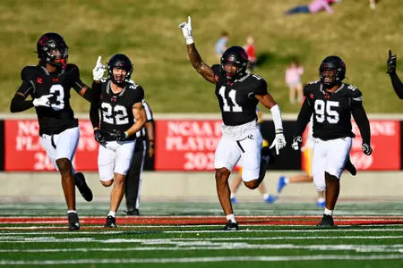 Davidson takes on Morehead State in PFL football action at the Davidson Football Stadium on Saturday, November 09, 2024 in Davidson, North Carolina. Credit - Tim Cowie/DavidsonPhotos.com