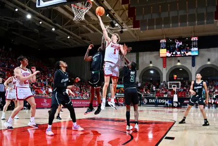 Davidson takes on George Mason in A-10 men’s basketball action at Belk Arena on Saturday, February 10, 2024 in Davidson, North Carolina. Tim Cowie/DavidsonPhotos.com