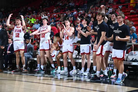 Davidson takes on LaSalle in A-10 men’s basketball action at Belk Arena on Tuesday, February 13, 2024 in Davidson, North Carolina. Tim Cowie/DavidsonPhotos.com