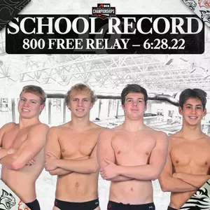 2024 men's 800 free school record