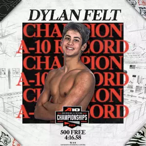 Dylan Felt 2024 500 free A-10 rec graphic