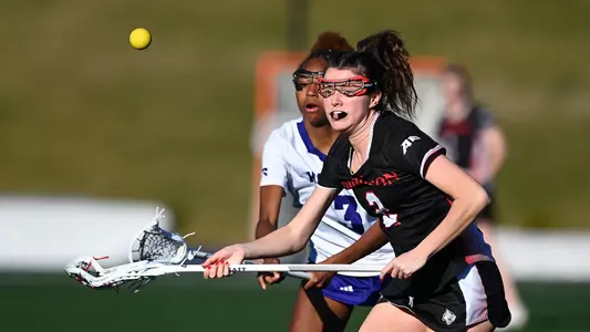 Davidson takes on High Point in non-conference women’s lacrosse action at Vert Stadium on Saturday, February 03, 2024 in High Point, North Carolina. Tim Cowie/DavidsonPhotos.com