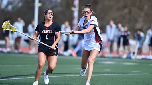 Morgan O'Brien defending Mercer Bears 2024