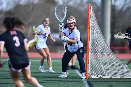 Davidson takes on Mercer in non-conference women’s lacrosse action at the Smith Field at Richardson Stadium on Saturday, February 24, 2024 in Davidson, North Carolina. Tim Cowie/DavidsonPhotos.com