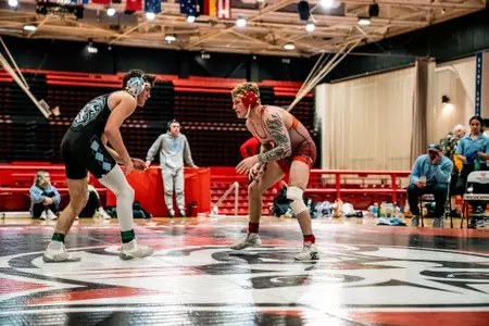 Dan Yetsick wrestlers at the 2024 Wildcat Open