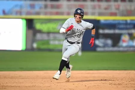 Davidson takes on Charlotte in non-conference baseball action at Atrium Health Ballpark on Tuesday, March 19, 2024 in Kannapolis, North Carolina. Credit - Tim Cowie/DavidsonPhotos.com