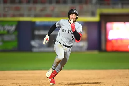 Davidson takes on Charlotte in non-conference baseball action at Atrium Health Ballpark on Tuesday, March 19, 2024 in Kannapolis, North Carolina. Credit - Tim Cowie/DavidsonPhotos.com