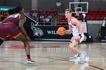Davidson takes on Loyola of Chicago in A-10 men’s basketball action at Belk Arena on Wednesday, March 06, 2024 in Davidson, North Carolina. Credit - Tim Cowie/DavidsonPhotos.com