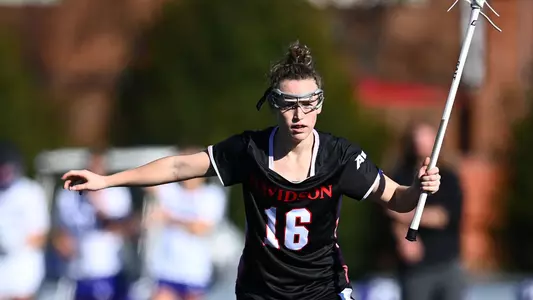 Davidson takes on High Point in non-conference women’s lacrosse action at Vert Stadium on Saturday, February 03, 2024 in High Point, North Carolina. Tim Cowie/DavidsonPhotos.com