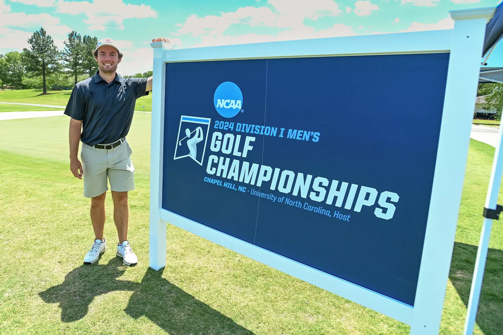 Teams participate in the practice round of the 2024 NCAA Men’s Golf Regional at the UNC Finley Golf Course on Sunday, May 12, 2024 in Chapel Hill, North Carolina. Credit - Tim Cowie/Tim Cowie Photography