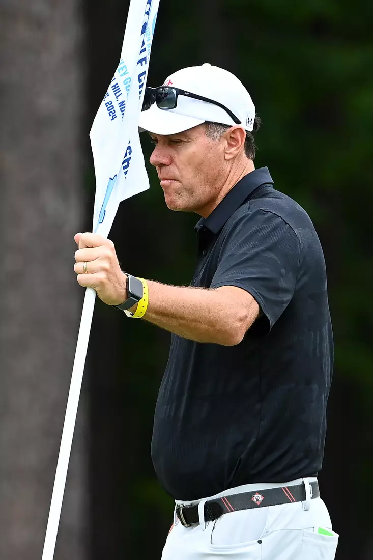 Teams participate in the first round of the 2024 NCAA Men’s Golf Regional at the UNC Finley Golf Course on Monday, May 13, 2024 in Chapel Hill, North Carolina. Credit - Tim Cowie/Tim Cowie Photography