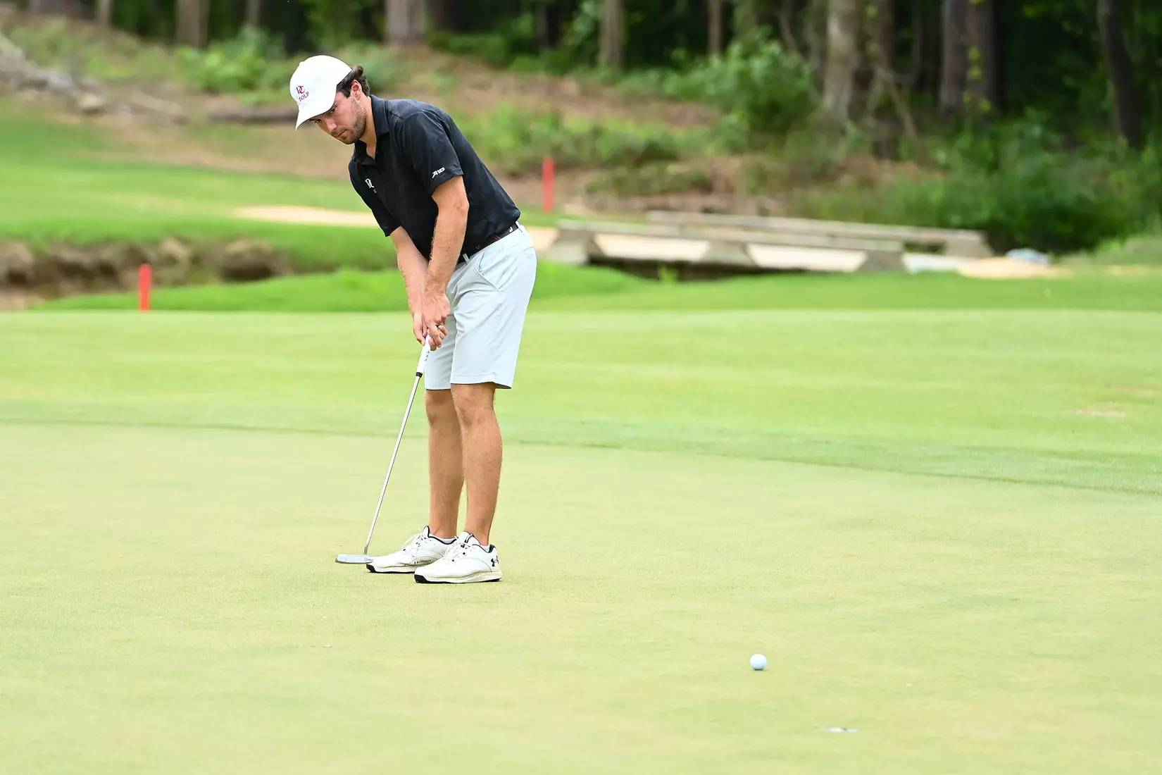 Teams participate in the first round of the 2024 NCAA Men’s Golf Regional at the UNC Finley Golf Course on Monday, May 13, 2024 in Chapel Hill, North Carolina. Credit - Tim Cowie/Tim Cowie Photography