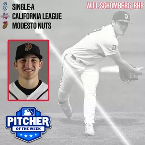 Schomberg POW in MILB