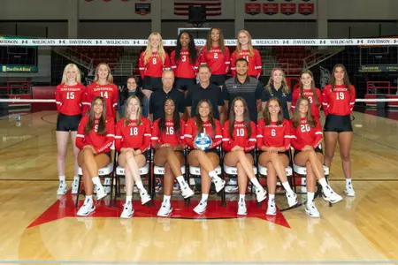 Teams pose for media day photos at the Davidson College Stadium on Wednesday, August 14, 2024 in Davidson, North Carolina. Credit - Tim Cowie/DavidsonPhotos.com