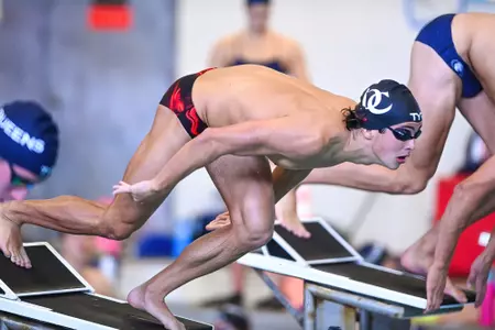 Davidson takes on Queens in non-conference swimming and diving action at the Charles A. Cannon Pool on Saturday, September 27, 2025 in Davidson, North Carolina. Credit - Tim Cowie/DavidsonPhotos.com @tjcowie