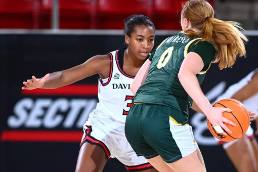 Davidson takes on William & Mary in non-conference women’s basketball action at Belk Arena on Thursday, November 06, 2025 in Davidson, North Carolina. Credit - Tim Cowie/DavidsonPhotos.com