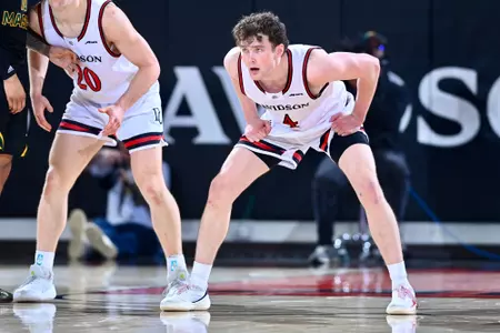Davidson takes on George Mason in A-10 men’s basketball action at Belk Arena on Saturday, February 01, 2025 in Davidson, North Carolina. Credit - Tim Cowie/DavidsonPhotos.com