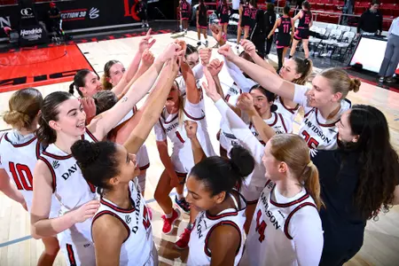 Davidson takes on George Mason in A-10 women’s basketball action at Belk Arena on Thursday, February 20, 2025 in Davidson, North Carolina. Credit - Tim Cowie/DavidsonPhotos.com