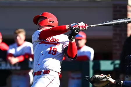 Davidson takes on Bucknell in non-conference baseball action at Wilson Field on Sunday, February 23, 2025 in Davidson, North Carolina. Credit - Tim Cowie/DavidsonPhotos.com