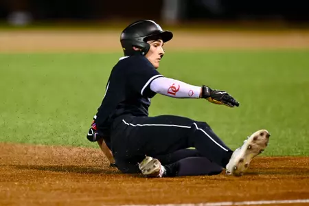 Davidson takes on Lafayette in non-conference baseball action at Wilson Field on Friday, February 28, 2025 in Davidson, North Carolina. Credit - Tim Cowie/DavidsonPhotos.com