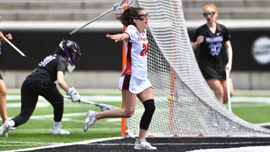 Aeryn Curryn first career goal vs. Niagara