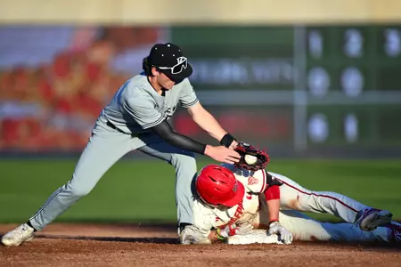 Davidson takes on NC State in non-conference baseball action at the Atrium Ballpark on Tuesday, March 18, 2025 in Kannapolis, North Carolina. Credit - Tim Cowie/DavidsonPhotos.com