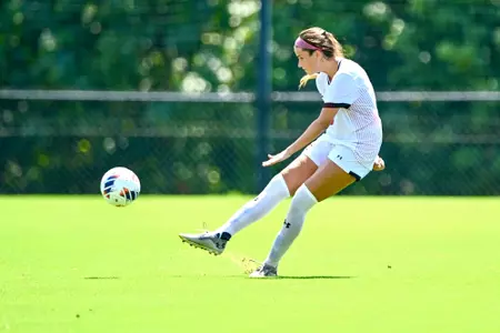 Davidson takes on USC Upstate in non-conference women’s soccer action at Alumni Soccer Stadium on Sunday, August 17, 2025 in Davidson, North Carolina. Credit - Tim Cowie/DavidsonPhotos.com @tjcowie