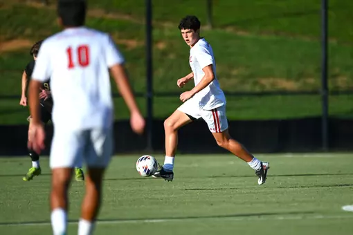 Davidson takes on College of Charleston in non-conference men’s soccer action at Alumni Soccer Stadium on Monday, August 25, 2025 in Davidson, North Carolina. Credit - Tim Cowie/DavidsonPhotos.com @tjcowie