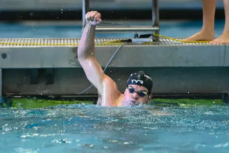 Davidson takes on Queens in non-conference swimming and diving action at the Charles A. Cannon Pool on Saturday, September 27, 2025 in Davidson, North Carolina. Credit - Tim Cowie/DavidsonPhotos.com @tjcowie