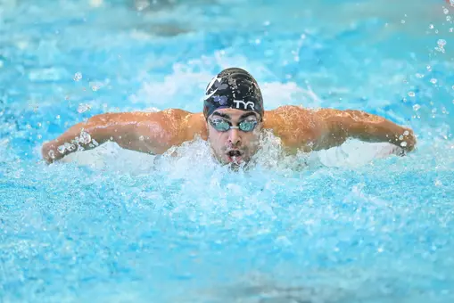 Davidson takes on Queens in non-conference swimming and diving action at the Charles A. Cannon Pool on Saturday, September 27, 2025 in Davidson, North Carolina. Credit - Tim Cowie/DavidsonPhotos.com @tjcowie