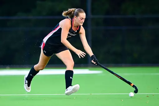Davidson takes on Wake Forest in non-conference field hockey action at the Carol Grotnes Belk Turf Field on Friday, September 05, 2025 in Davidson, North Carolina. Credit - Tim Cowie/DavidsonPhotos.com @tjcowie