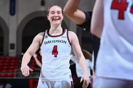 Davidson takes on Fordham in A-10 women’s basketball action at Belk Arena on Wednesday, January 14, 2026 in Davidson, North Carolina. Credit - Tim Cowie/DavidsonPhotos.com @tjcowie