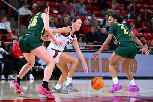 Davidson takes on George Mason in A-10 women’s basketball action at Belk Arena on Wednesday, January 28, 2026 in Davidson, North Carolina. Credit - Tim Cowie/DavidsonPhotos.com @tjcowie