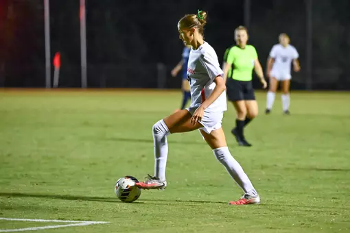 Davidson takes on Rhode Island in women’s A-10 soccer action at Alumni Stadium on Thursday, October 08, 2026 in Davidson, North Carolina. Credit - Tim Cowie/DavidsonPhotos.com