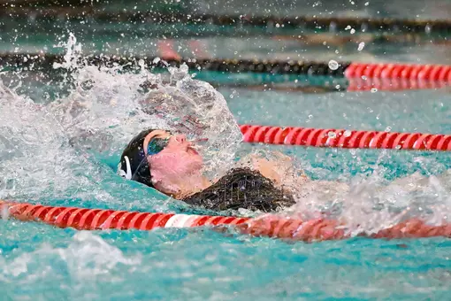 Davidson takes on Duke in non-conference swimming and diving action at Cannon Natatorium on Friday, October 02, 2026 in Davidson, North Carolina. Credit - Tim Cowie/DavidsonPhotos.com