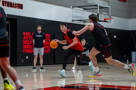 Parker Friedrichsen at Practice