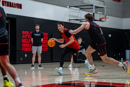 Parker Friedrichsen at Practice