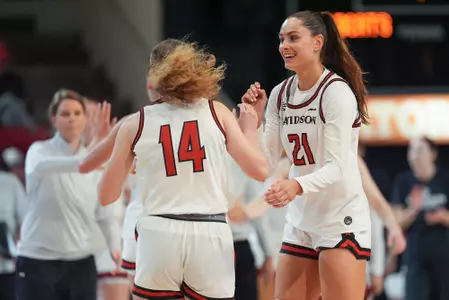 Davidson takes on Dayton in women’s basketball action at Belk Arena on Saturday, February 21, 2026 in Davidson, North Carolina. Credit - Jim Dedmon/DavidsonPhotos.com