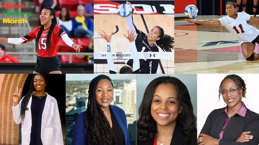 Volleyball Black History Month Spotlight Photo