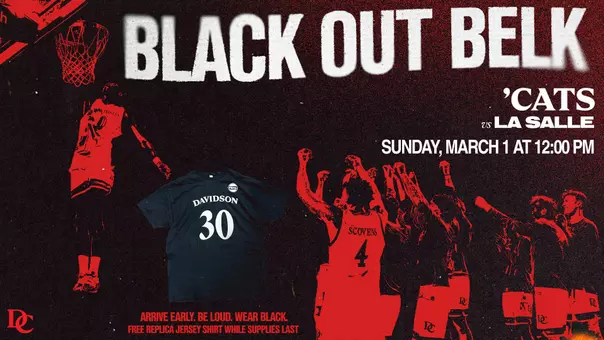 promo graphic black out belk