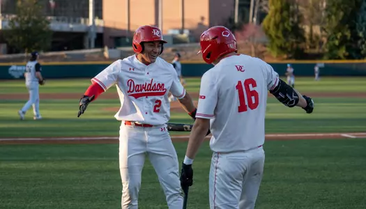 Diaz and Loughlin celebrate vs Gardner-Webb