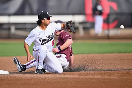 Davidson takes on Fordham in A-10 baseball action at Wilson Field on Saturday, March 14, 2026 in Davidson, North Carolina. Credit - Tim Cowie/DavidsonPhotos.com