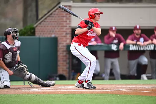 Davidson takes on Fordham in A-10 baseball action at Wilson Field on Sunday, March 15, 2026 in Davidson, North Carolina. Credit - Tim Cowie/DavidsonPhotos.com
